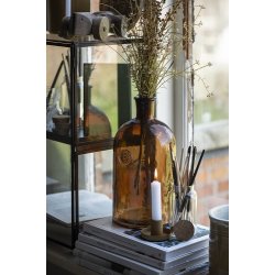 Ib Laursen Stage til bedelys mustard 4 cm.