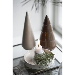 Ib Laursen Stage til bedelys porceln beige