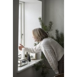 Ib Laursen Stage til bloklys metal : 5 cm