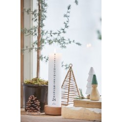 Ib Laursen - Stage til bloklys :6 ler hndlavet