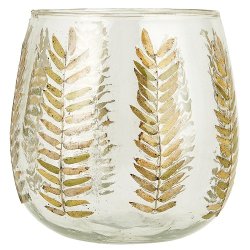 Ib Laursen - Stage til fyrfadslys blad i glas