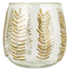 Ib Laursen - Stage til fyrfadslys blad i glas