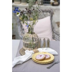 Ib Laursen - Stage til fyrfadslys blad i glas