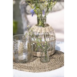 Ib Laursen - Stage til fyrfadslys blad i glas