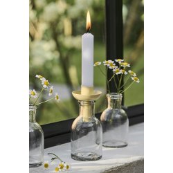 Ib Laursen Stage/lysholder til bedelys til at putte i flaske, wheat straw