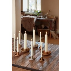 Ib Laursen Stage til bedelys cognac 4 cm