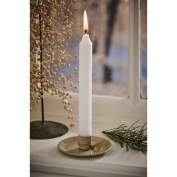 Ib Laursen Stage til bedelys eller kronelys - creme metal