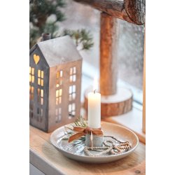 Ib Laursen - Stage til bedelys grn og natur meleret, stentj