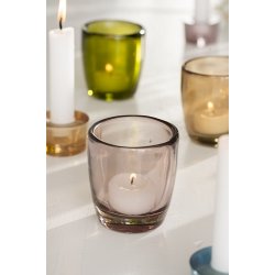 Ib Laursen Stage til fyrfadslys Vega 4 ass. farver - 1 stk