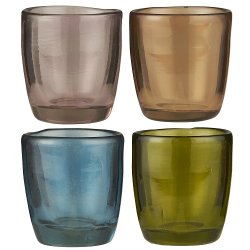 Ib Laursen Stage til fyrfadslys Vega 4 ass. farver - 1 stk