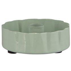 Ib Laursen - Stage til kertelys blget kant Green Tea