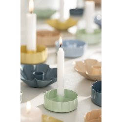 Ib Laursen - Stage til kertelys blget kant Green Tea