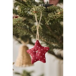 Ib Laursen Stjerne 5 varianter rde My Nostalgic Christmas, 1 stk