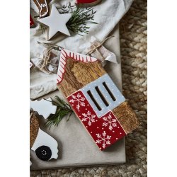 50% rabat Ib Laursen Stjerne hvid i mangotr, 1 stk.