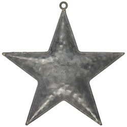 Ib Laursen Stjerne til ophng uden snor 18,5x18,5cm