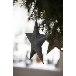 Ib Laursen Stjerne til ophng uden snor 18,5x18,5cm