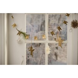  Ib Laursen Stjerne til ophng rund natur Stella : 8 cm