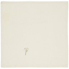 IB Laursen - Stofserviet Flora med vintergk butter cream 40x40 cm.