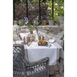 Ib Laursen Stofserviet Freja hr/bomuld butter cream