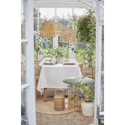 Ib Laursen Stofserviet Freja hr/bomuld butter cream