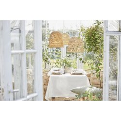 Ib Laursen Stofserviet Freja hr/bomuld butter cream