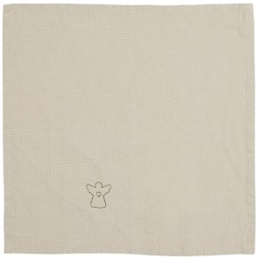 Ib Laursen Stofserviet Tradition med engel hrfarvet 40x40cm.