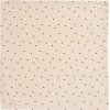 Ib Laursen Stofserviet Valentin natur med r�de hjerter 40x40 cm