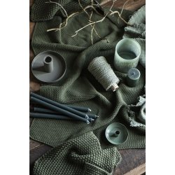 Ib Laursen Stofserviet dobbeltvvet dusty chalk green 40x40 cm.