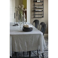 Ib Laursen Stofserviet dobbeltvvet hvid 40x40 cm