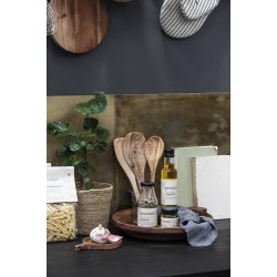 Ib Laursen Stofserviet dobbeltvvet mrkegr