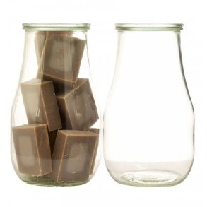 Munkholm - stort glas til s�ber eller andet - 2,5 l.