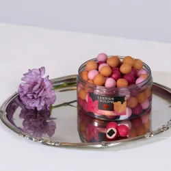 Gave med maxi B�low d�se, cider, blomster og kugler