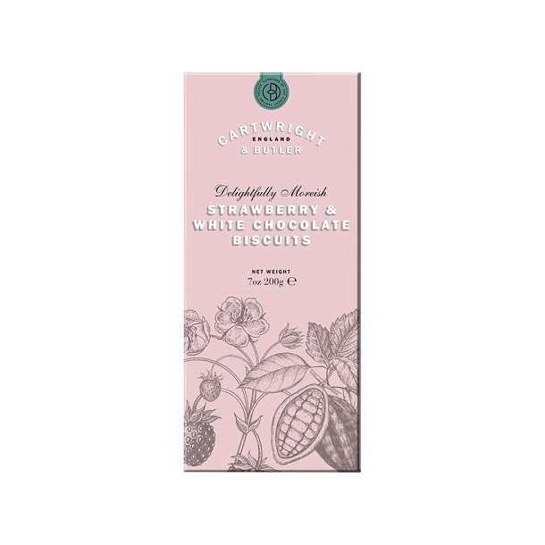 Cartwright - Strawberry &amp; White Choco Biscuits