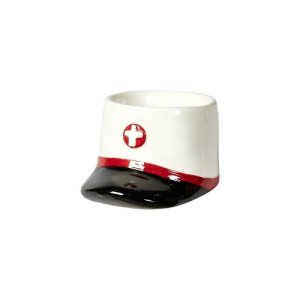 Speedtsberg Fyrfadsstage - studenterhue r�d - 8x6x4 cm - keramik 