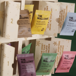 FORUDBESTILLING The Mallows Classic Square Julekalender 2026, 230g. 