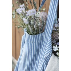 Ib Laursen Taske vendbar bl m/striber