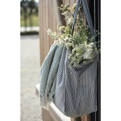 Ib Laursen Taske vendbar mrkegr m/striber