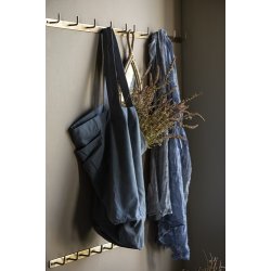 Ib Laursen Taske vendbar mrkegr udvendig/lysegr indvendig