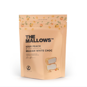 The Mallows - Sour Peach & White Chocolate 90G