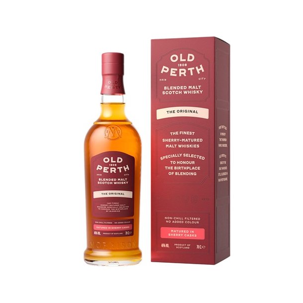 The Original  Old Perth Blended Malt Scotch Whisky 46%, 70cl.