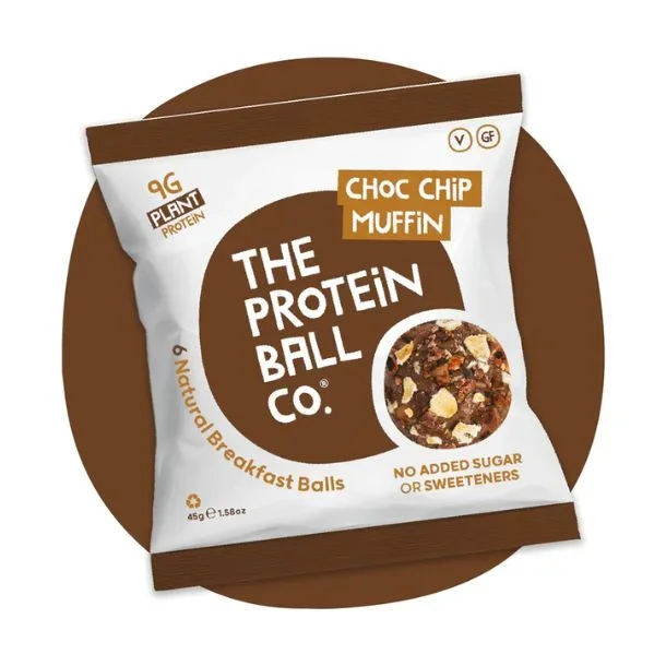 The Protein Ball Co. Choc Chip, Breakfast To-Go