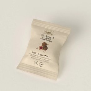 Box The Original - The Original - flowpack - skovb�r vingummi med chokolade og lakrids - 13g