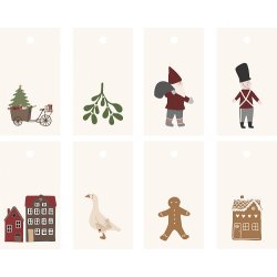 Ib Laursen Til/fra kort 8 ass My Nostalgic Christmas