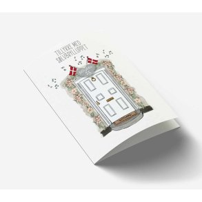 Mouse & Pen - Tillykke med slvbrylluppet, resport -  lille  A7 Kort