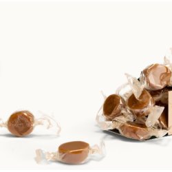 Karamel Kompagniet - Bl�d karamel med havsalt -  (Tiny �ske) ca. 60g