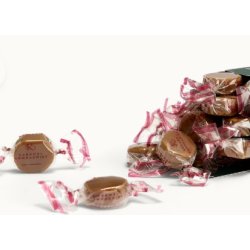 Gavekurv med rdvin, chokolade, karamel og ndder