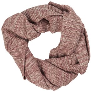 Ib Laursen - Trklde malva melange strikket 25x160cm