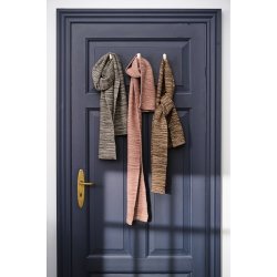 Ib Laursen - Trklde malva melange strikket 25x160cm