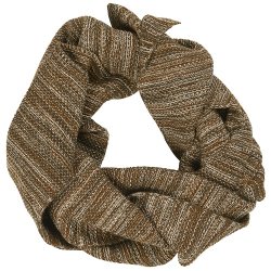 Ib Laursen - Trklde oliven-gylden strikket 25x160cm