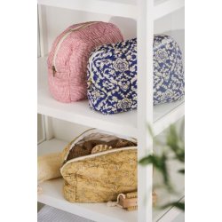 Ib Laursen -Toilettaske quiltet 6 forskellige mnstre, 1 stk.